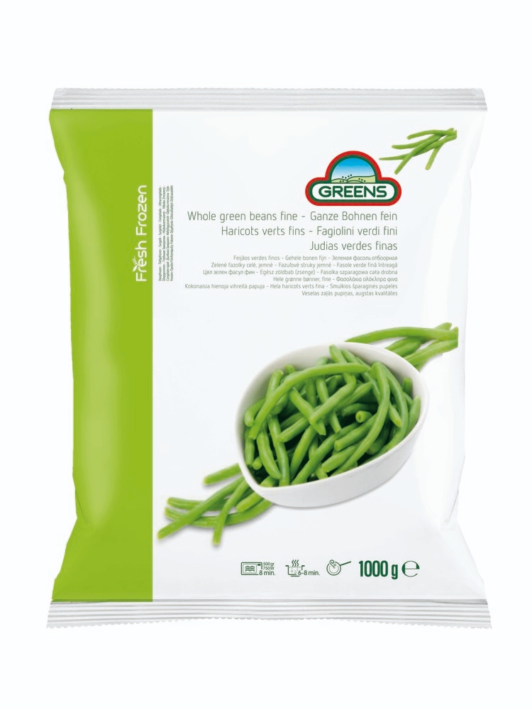 9mm Whole Fine Green Beans [10x1kg] Bradleys