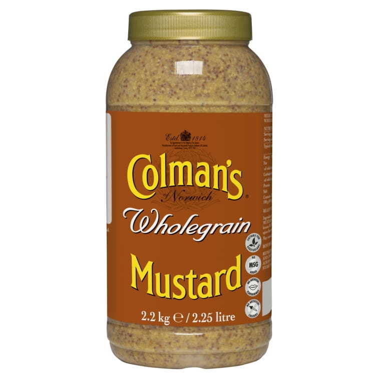 Colman's Wholegrain Mustard [2x2.25ltr] Bradleys