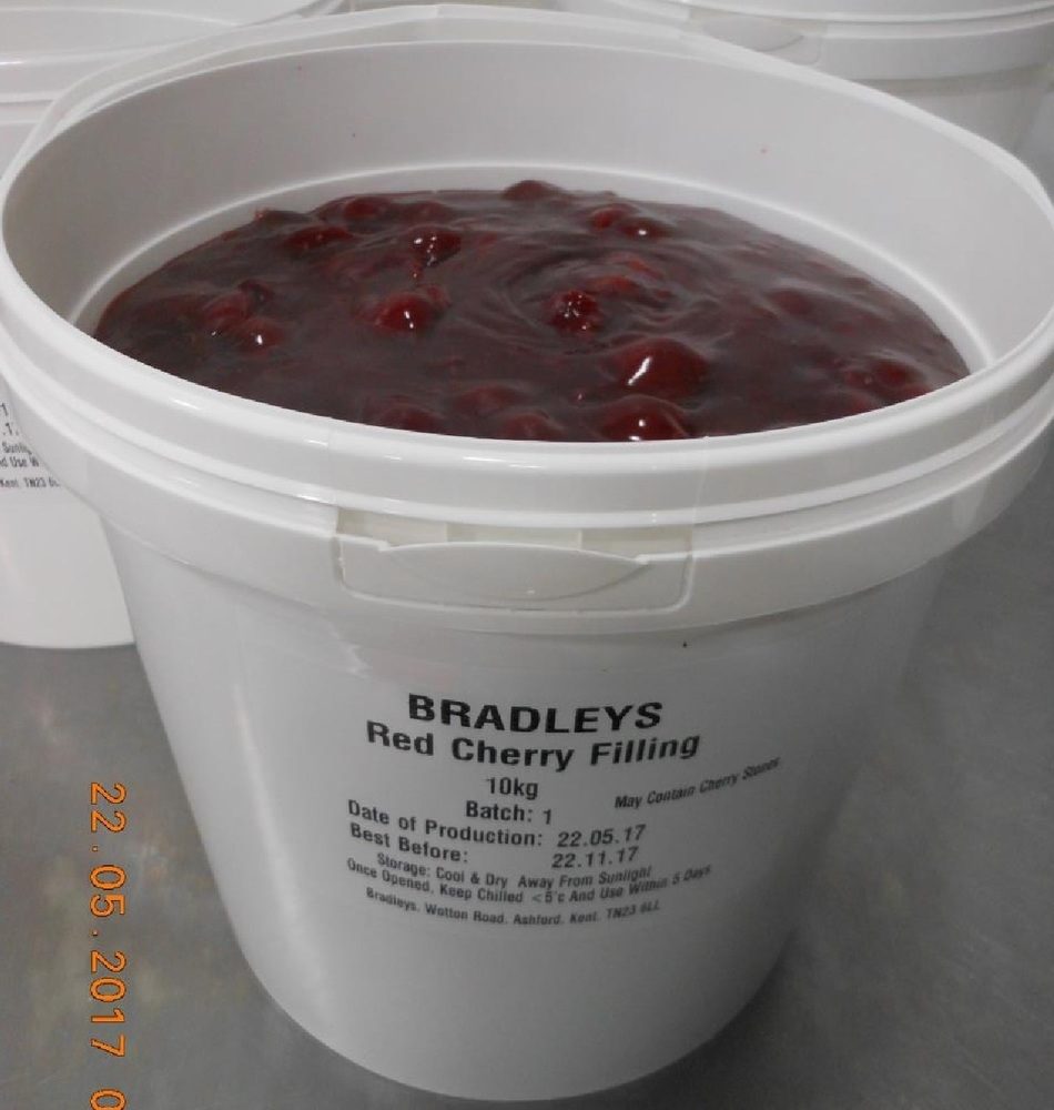 Naked Foods Red Cherry Pie Filling [10kg] - Bradleys