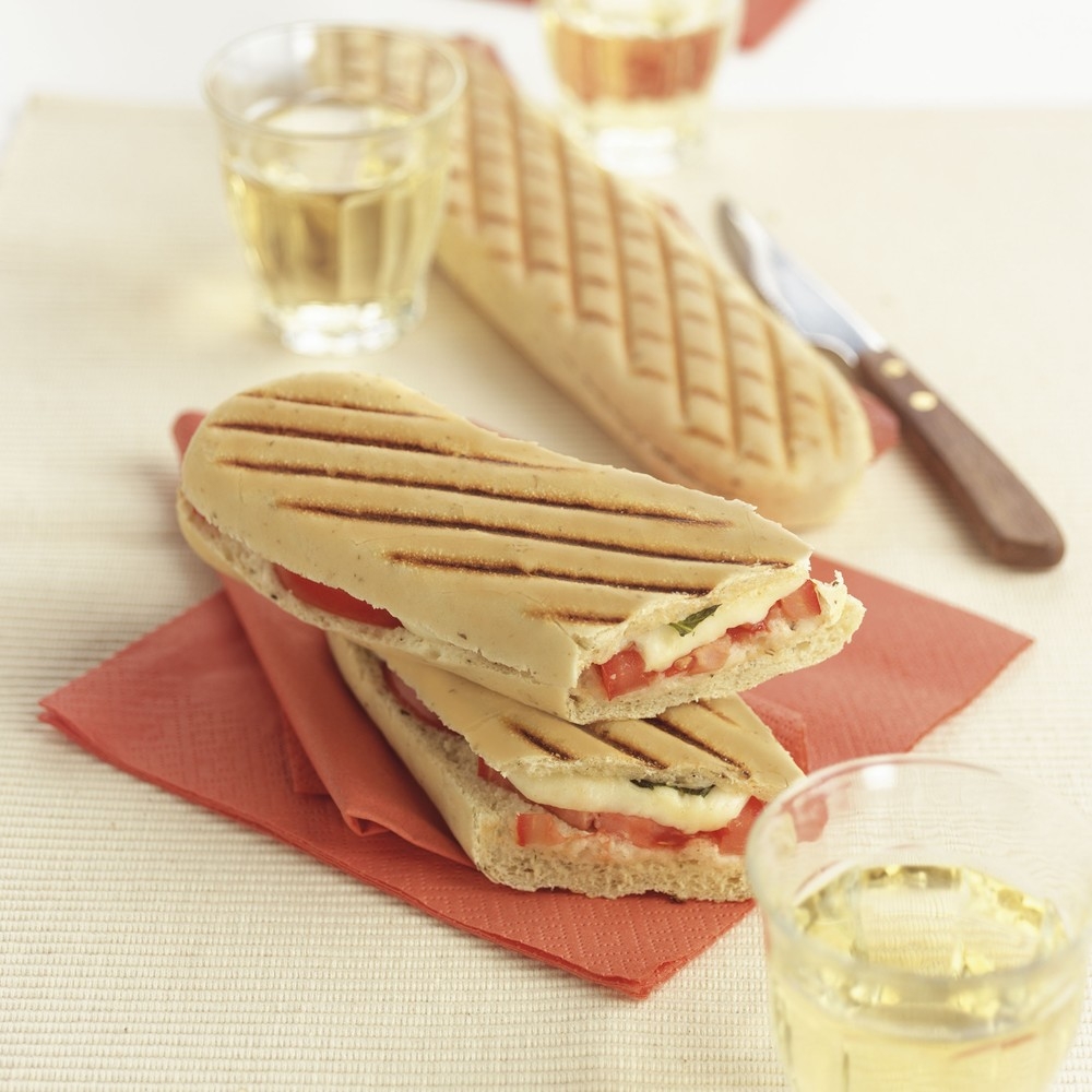 Panesco Plain Panini Bread [45x125g] Bradleys