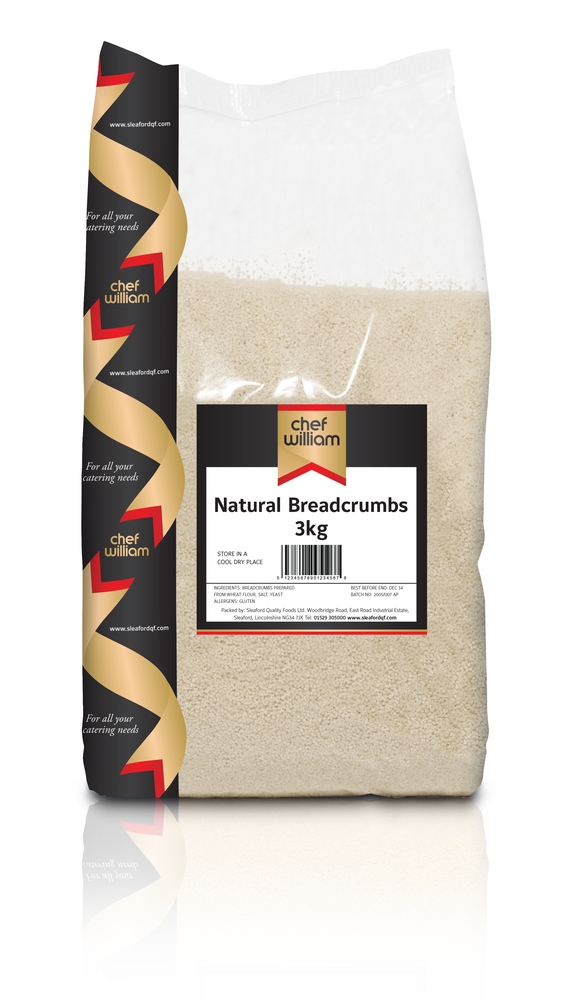 Natural White Breadcrumbs [20kg] Bradleys