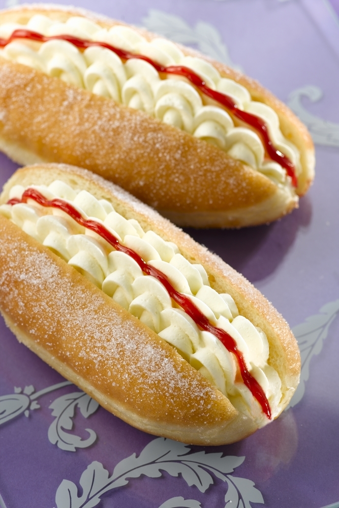 Wrights Dairy Cream Finger Doughnuts [12x126g] Bradleys